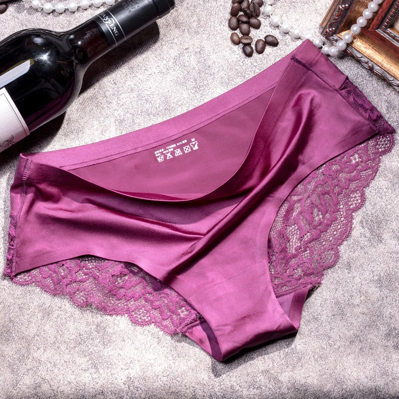 

QUCO Brand 6 Pcs/lot Woman Underwear Sexy Lace Breathable Soft Lingerie Female Briefs Panty Sexy Transparent Women's Underpants