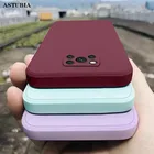 Оригинальный квадратный жидкий силиконовый чехол для Xiaomi Redmi Note 7 8 9 9S 10 Pro Max Poco X3 Pro NCF F3 GT, мягкий тонкий Чехол