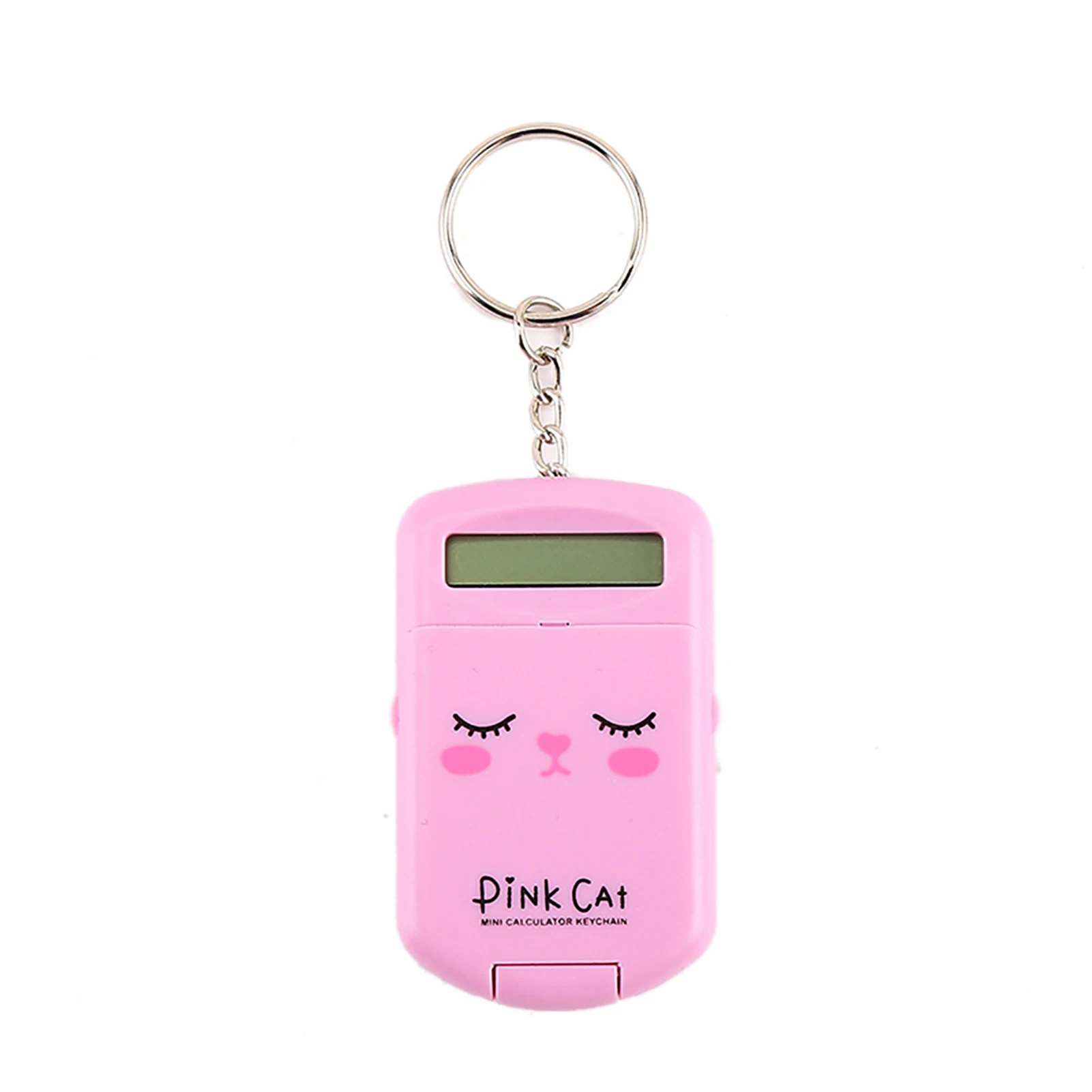 

Portable Digital Calculator Kawaii Mini Calculator Pocket Display Cartoon Cute Creative Keychain Calculator Office Supplies New