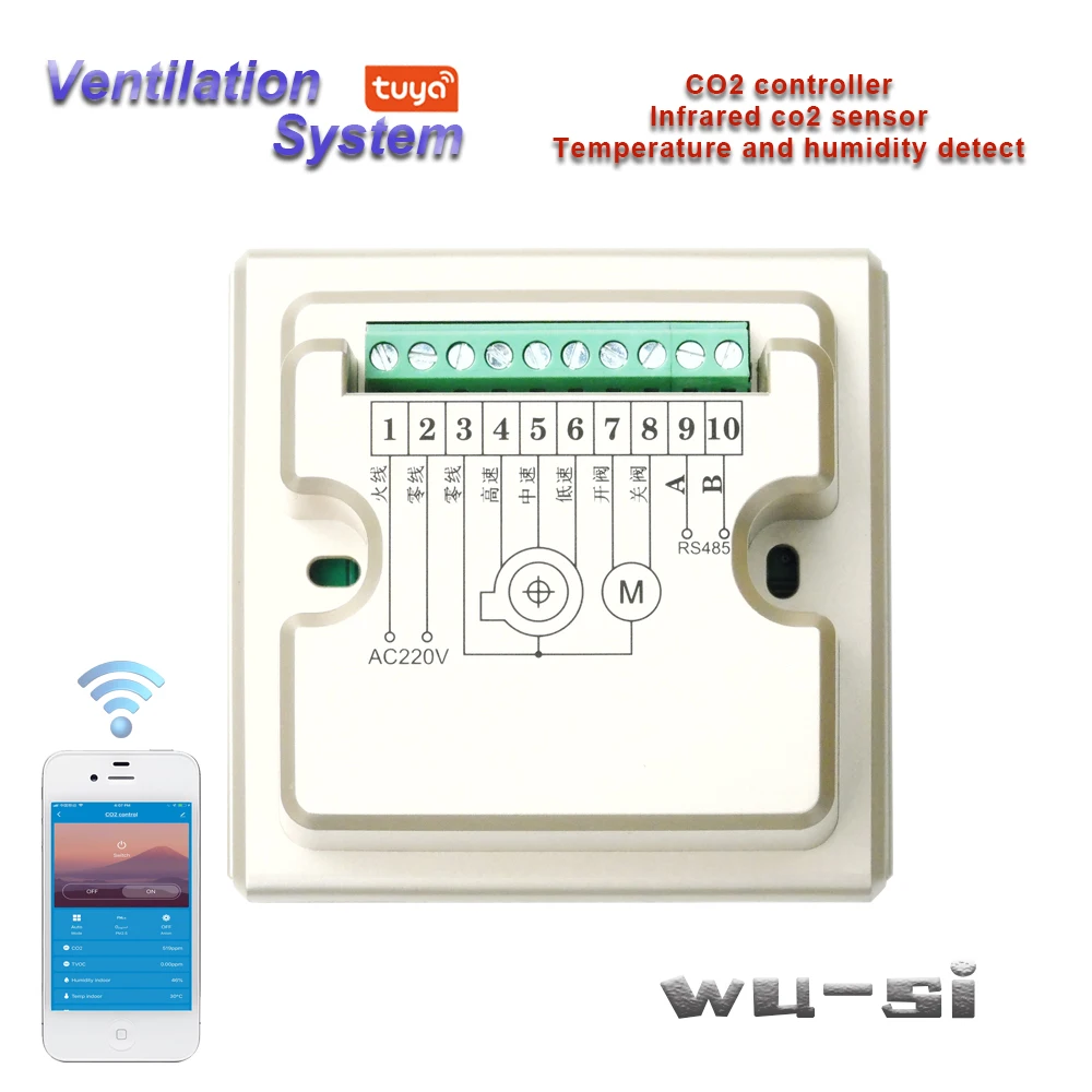 

TUYA Wi-Fi NDIR Co2, 3