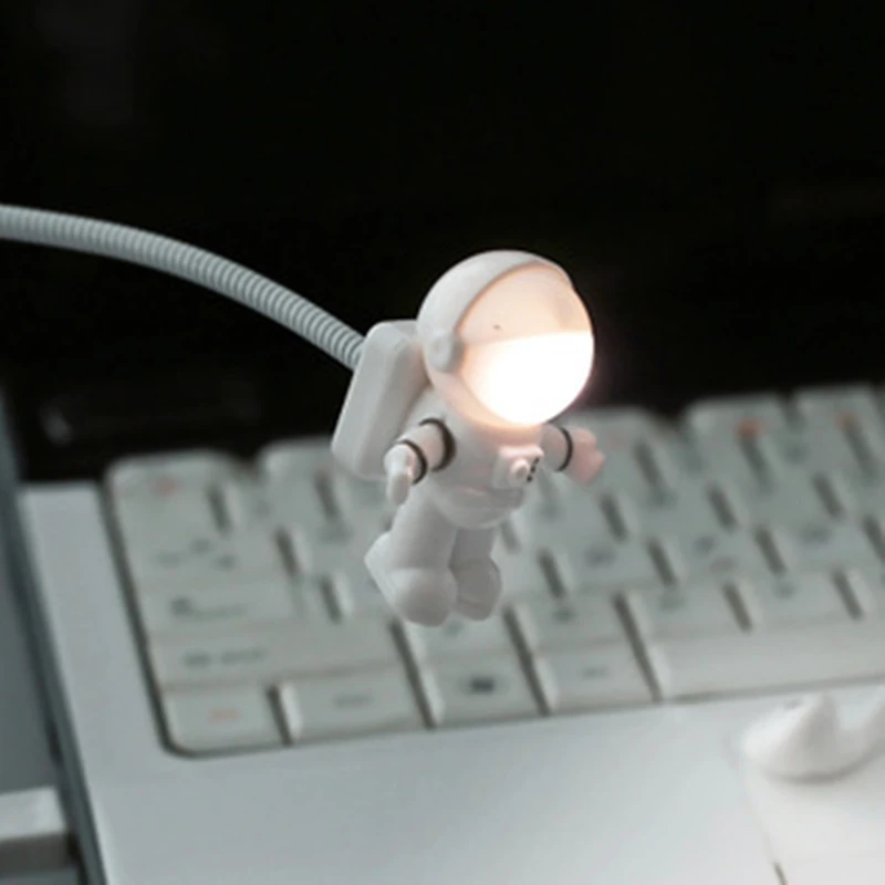 1 шт. высокое качество астронавт домашнее украшение лампа для чтения LED USB книжный