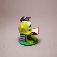 disney monsters university mike wazowski mr q 5cm action figurine toys model for kids gifts