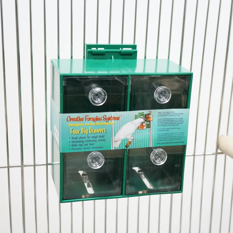 Игрушки CAITEC для попугаев ящики охоты за сокровищами подходят средних или больших