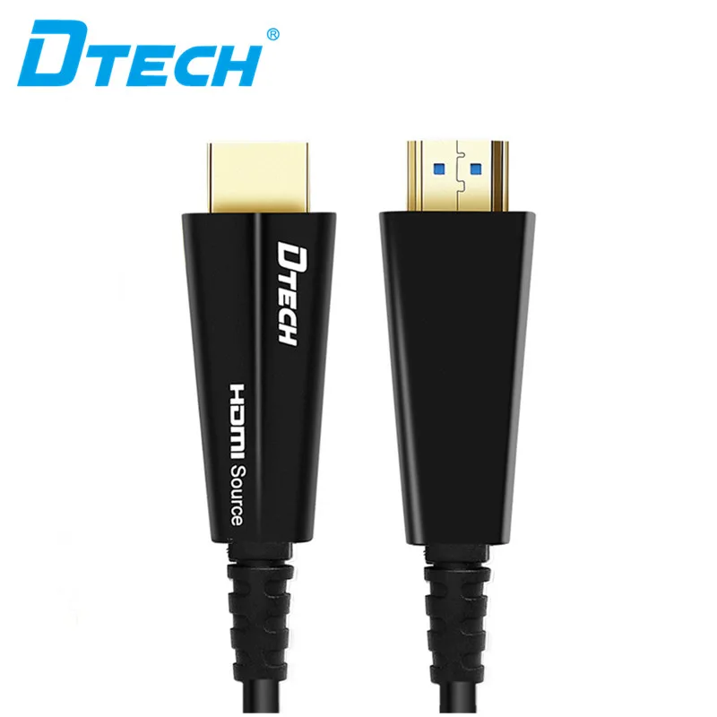 Dtech горячая Распродажа 15 м удлинитель HDMI 2 0 YUV444 AOC волоконно-оптический кабель Hdmi 4k