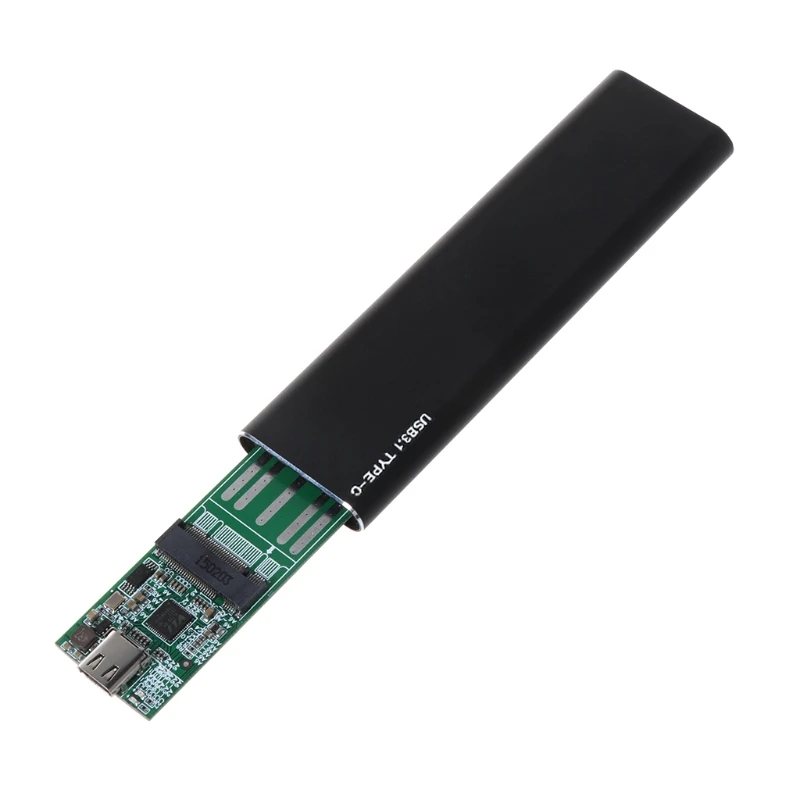 USB-C M.2 жесткого диска B Ключ SATA считыватель SSD USB 3,0 адаптер Алюминий Портативный D0UA