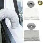 Новинка 2019 года, комплект уплотнений для окон с воздушным замком 4 м, раздвижная ткань для мобильного кондиционера A ++