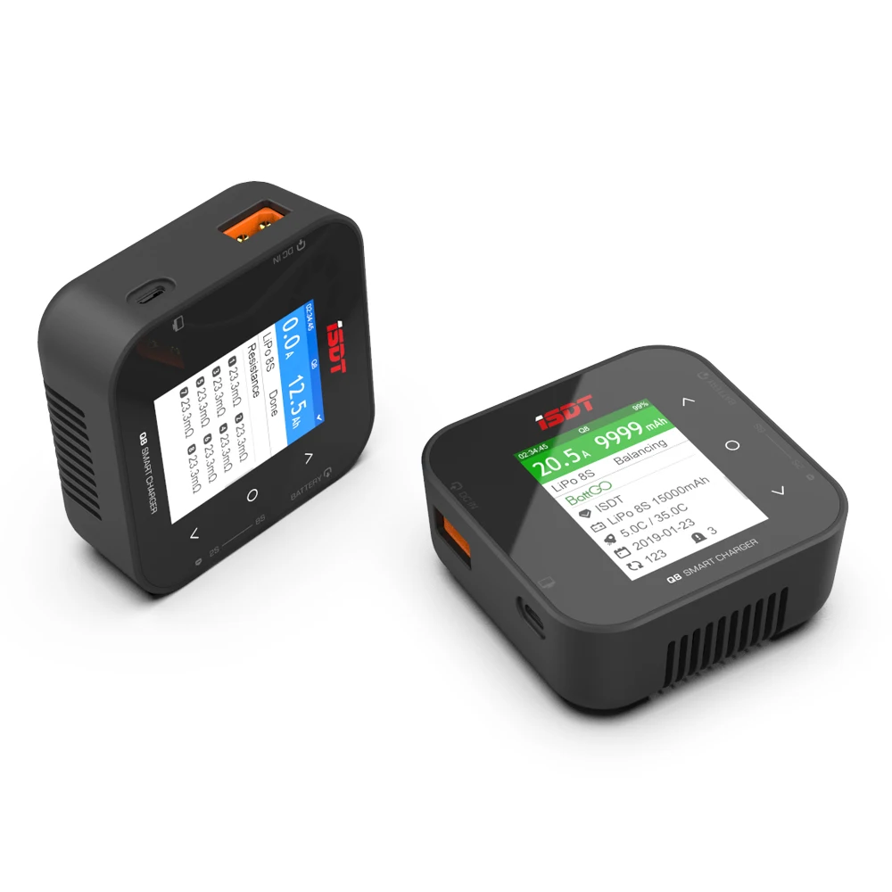 ISDT Q8 MAX 1000 Вт 30A / 500 20A 2-8S Q6 Nano 200 8A 1-6S зарядное устройство для аккумулятора Lilon LiPo LiHV