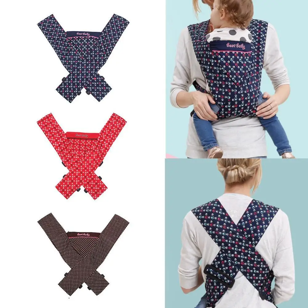 Эргономичный рюкзак кенгуру для переноски ребенка простой хлопковый