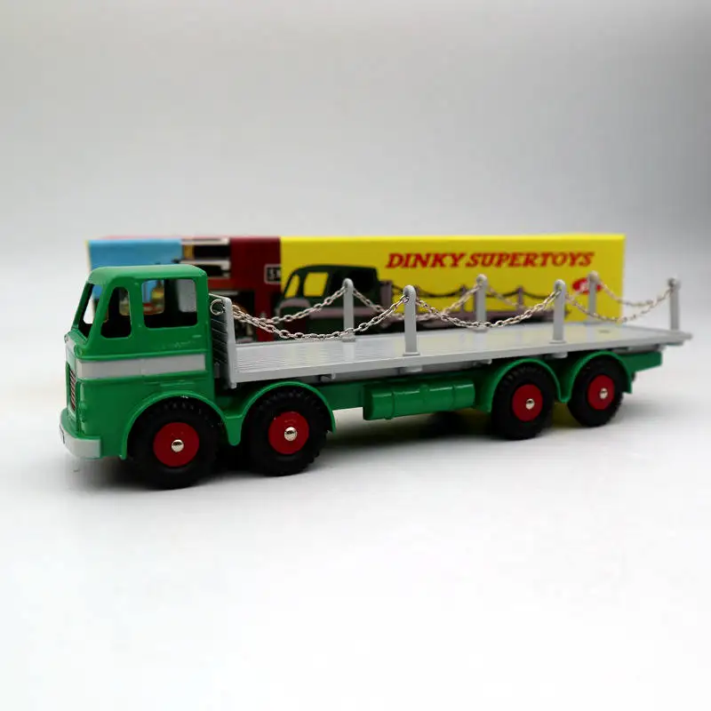

Atlas Dinky toys 935 For Leyland Octopus Flat Truck With Chains Diecast Models Collection Auto Car gift