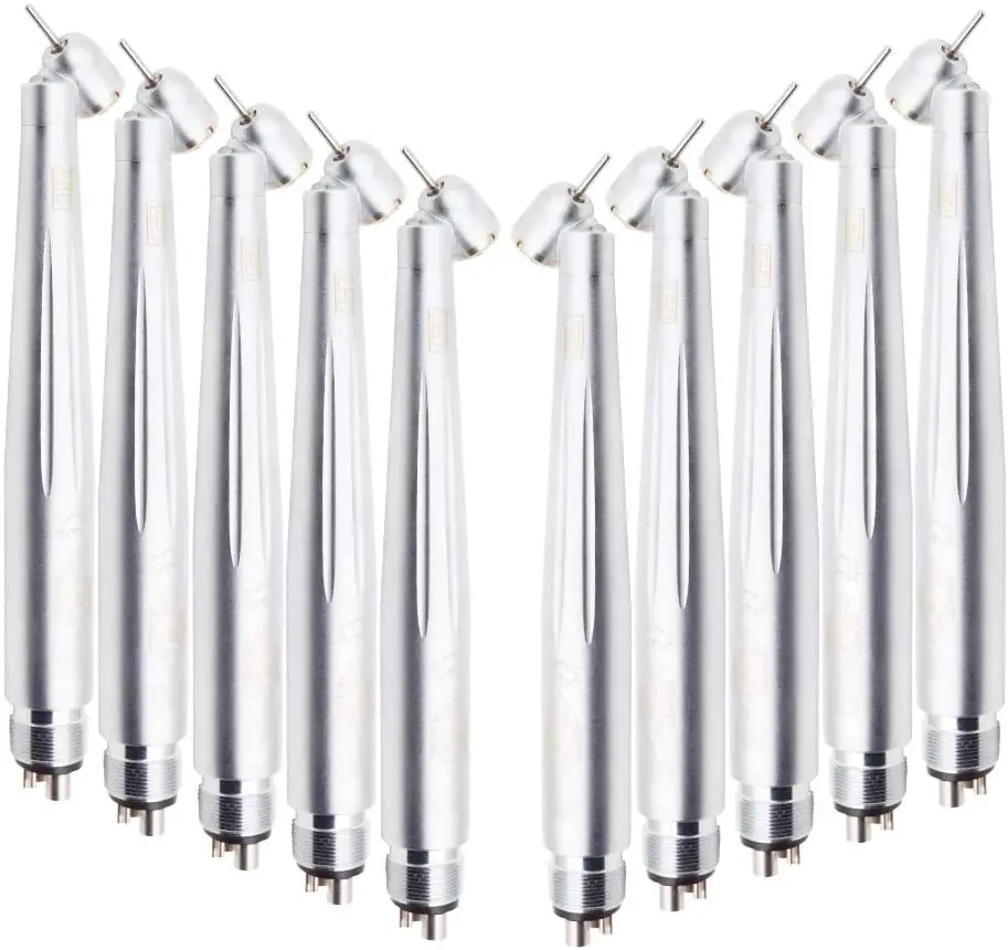 

Dental Handpiece 45Angle View LED High Velocity 4H 10pcs