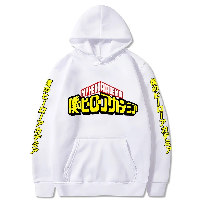 

Anime My Hero Academia Hoodie Funny Men Women Long Sleeve Pullover Sweatshirts Hoodies