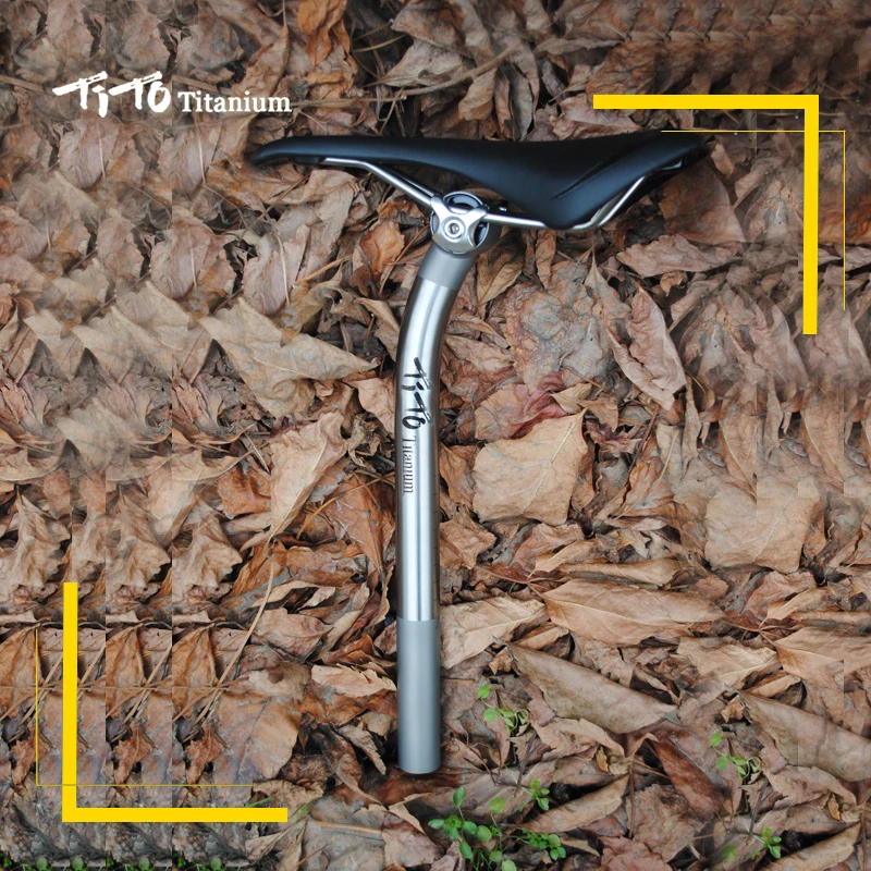 Задний Подседельный штырь Тито из титанового сплава для шоссейного велосипеда