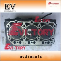 For Yanmar 3D84E 3TNE84 3D88E 3TNE88 cylinder head assy for Komatsu PC30 PC40
