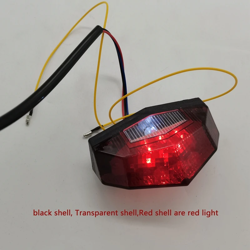 Задний фонарь MoFlyeer 12 В красный стоп-сигнал для мотоцикла |