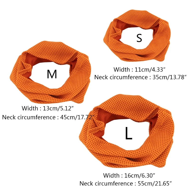 Охлаждающий шарф для собак дышащий ошейник мгновенного охлаждения технология