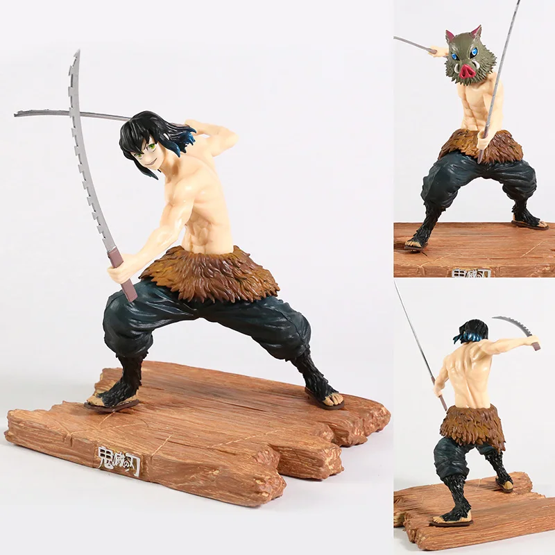 

Demon Slayer Hashibira Inosuke Battle Ver PVC Figure Doll Collectible Model Figurine Toy