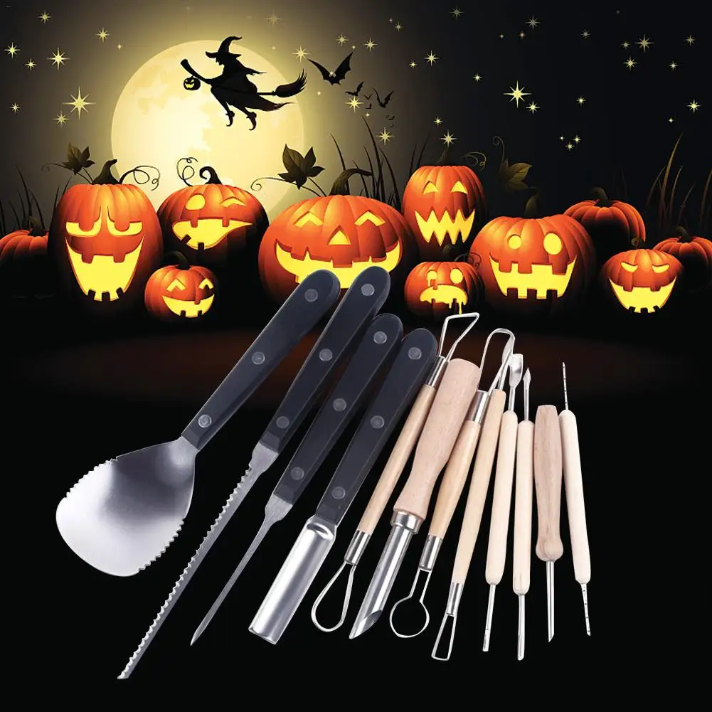 

Halloween Pumpkin Carving Tools Professional Pumpkin Cutting Supplies tencils Pumpkin Cutting Supplies Engraving Kitchen Cutting