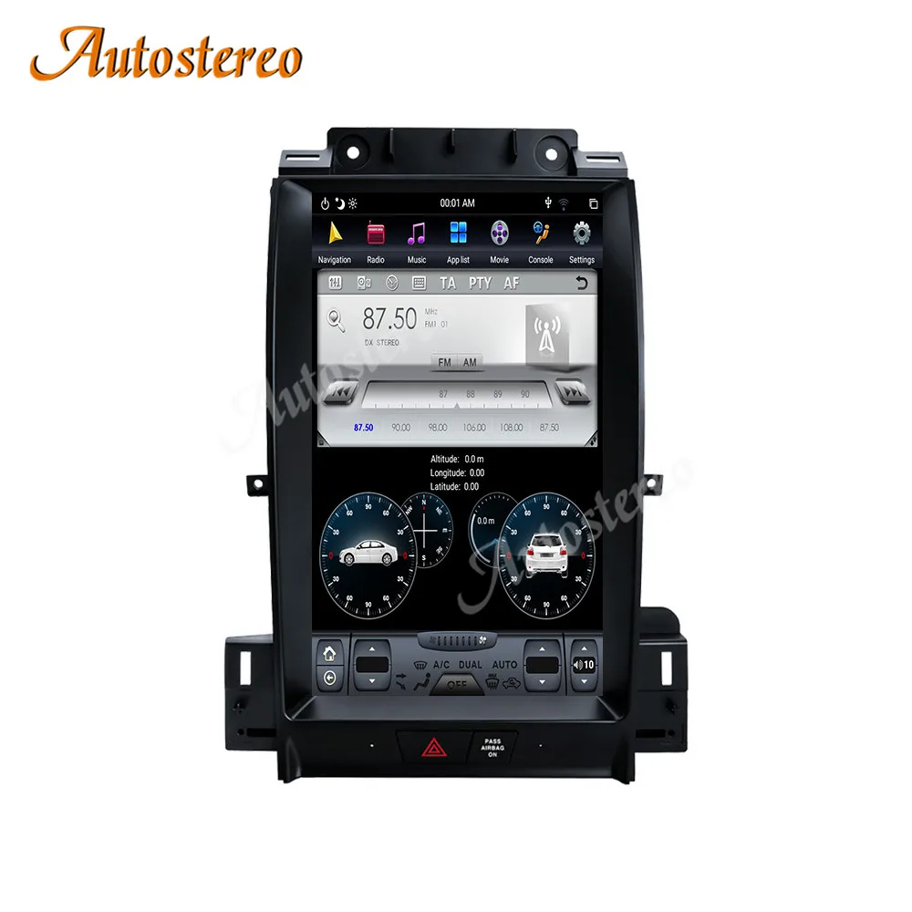 

Tesla Screen Android 9 4+128GB For Ford Taurus 2010-2018 Car GPS Navigatio Auto Multimedia Player Radio Tape Recorder Headunit
