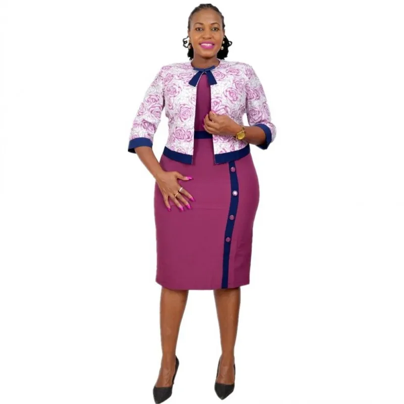 

2 Piece Set Big Size African Dresses For Women Vetement Femme Dashiki Print Africa Dress Clothes Dashiki Ankara Dresses Ladies