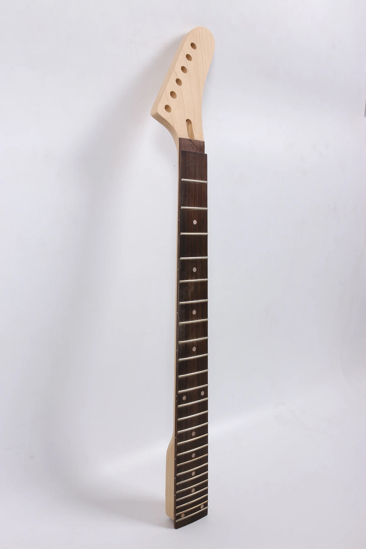 

Electric Guitar Neck 24 fret 25.5 inch maple wood Rosewood Fretboard unfinished electric guitar replacement Truss Rod