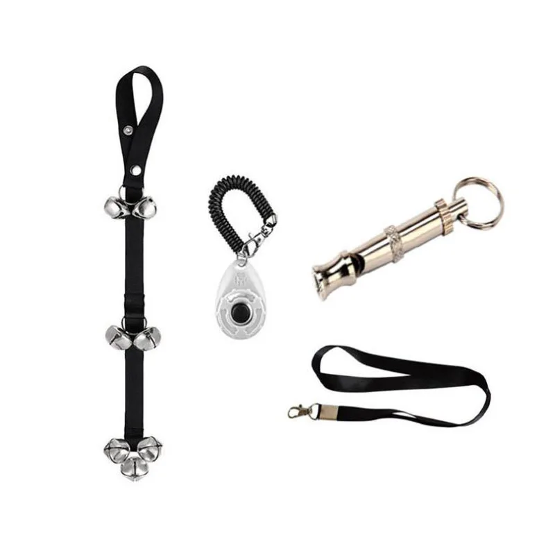 Игрушки для дрессировки собак 3 шт./компл. регулируемые дверной звонок собаки