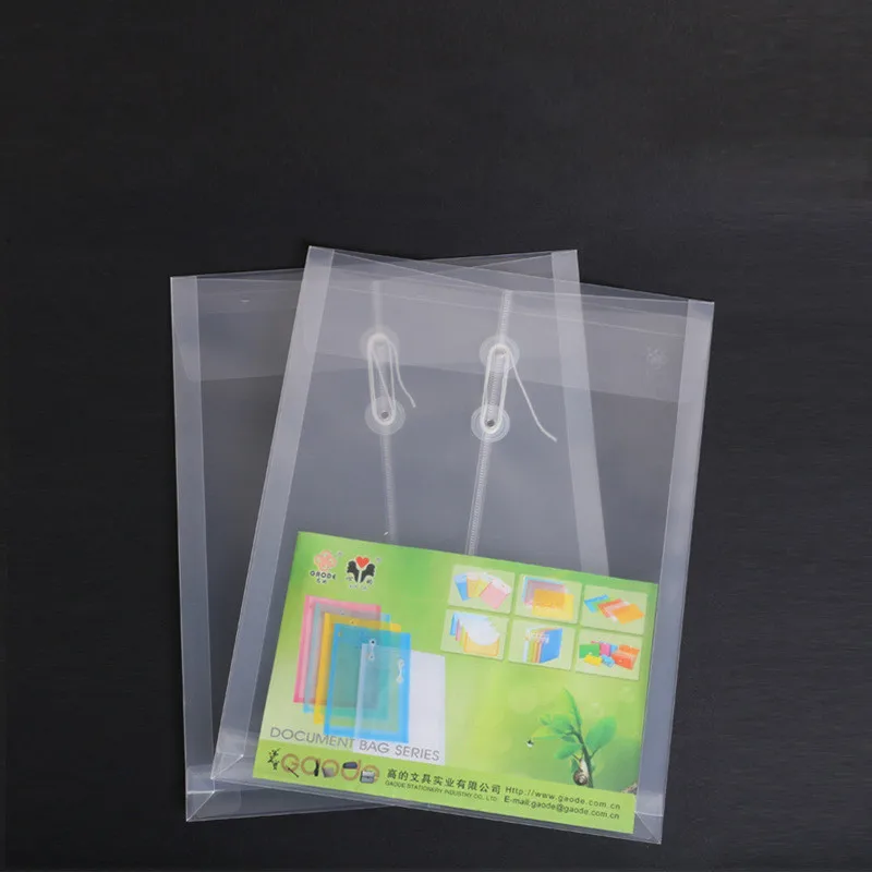 А4 прозрачная бумажная папка для документов канцелярская школьная офисная сумка