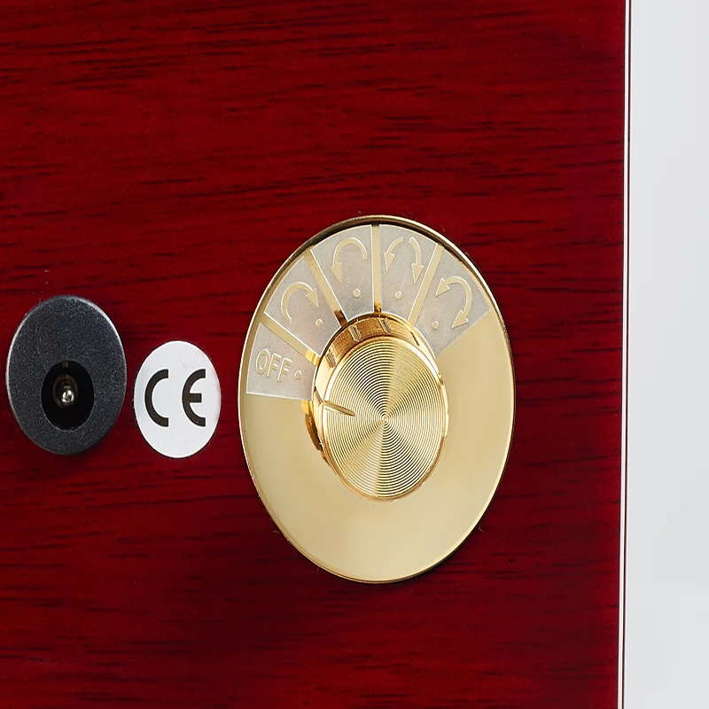 

JQUEEN Single Watch Winder with Quiet Motor 5 Working Modes Walnut 5 Modes Ultra-quiet Japanese motor AC adapter AAA Quality