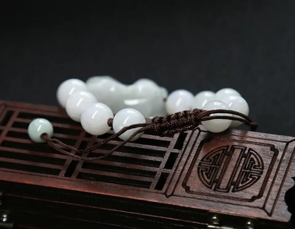 Натуральные мужские и товары jadeite ручная цепочка для привлечения денег енота