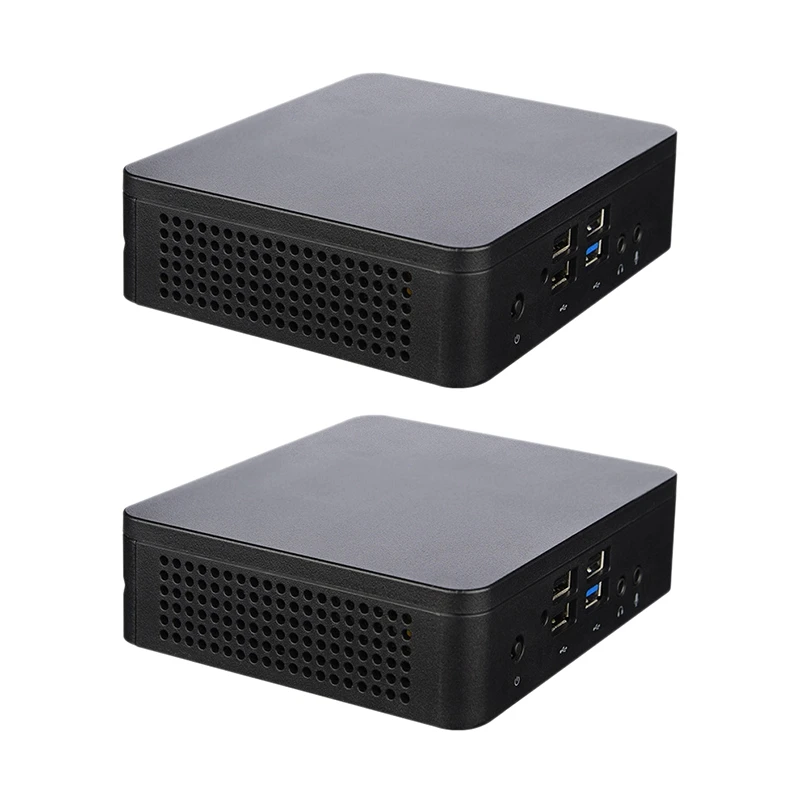 Billig Mini Host DDR3L 4G + 64G PC HDMI + VGA Dual 4K Unterstützung Windows 10 & Linux
