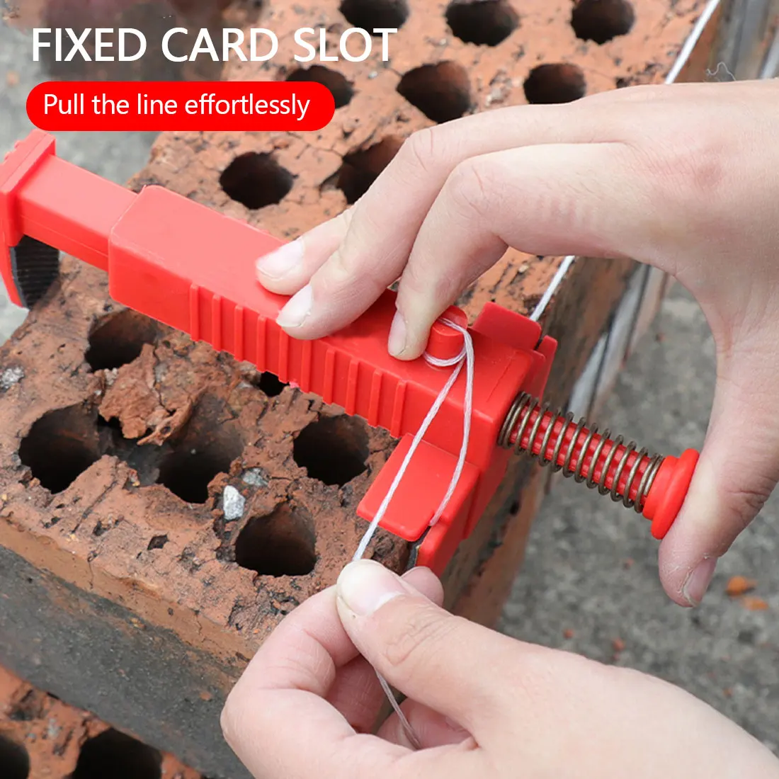

2 Type Wire Drawer Bricklaying Tool Fixer For Building Fixer Construction Fixture Brickwork Leveler Bricklayer Construction Tool