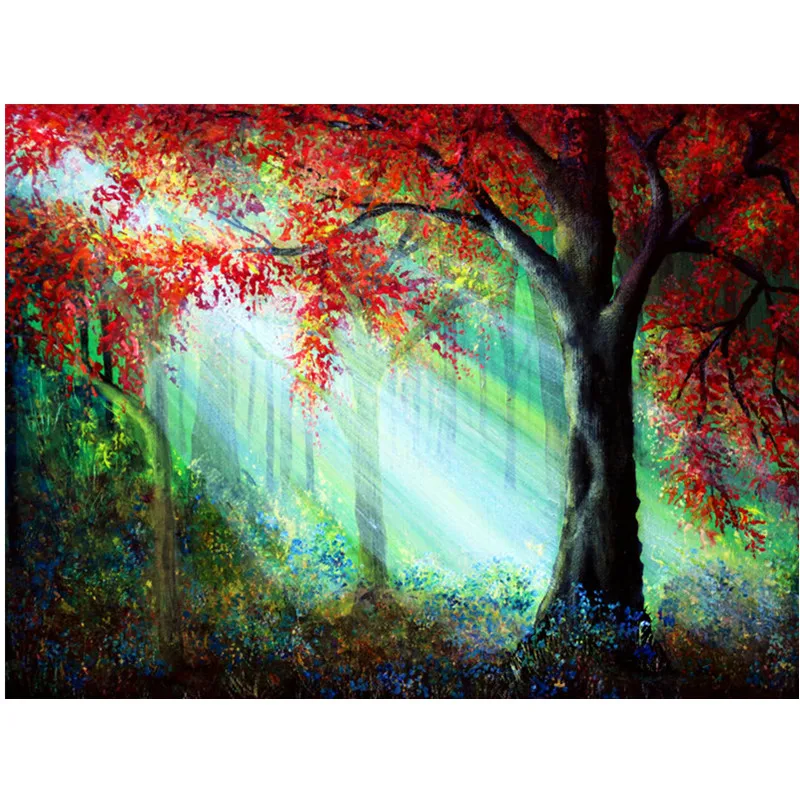 Алмазная живопись 5D сделай сам полноформатная круглая алмазная с изображением