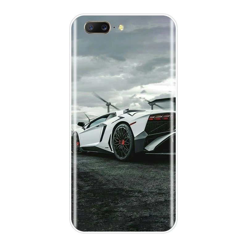 Задняя крышка для One Plus 3 3T 5 5T 6 6T 7 Pro мягкая силиконовая Автомобильная Спортивная