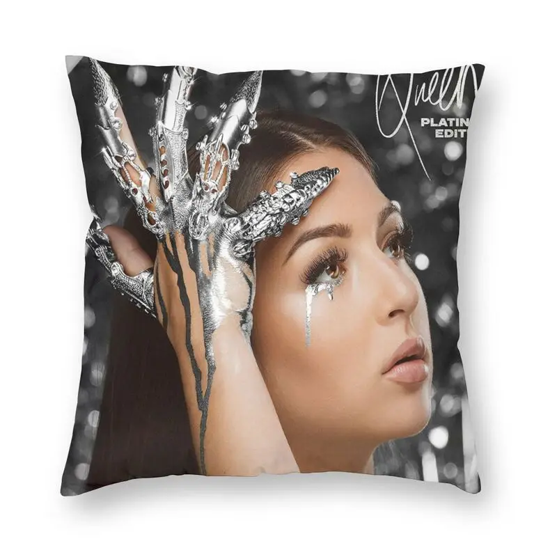 

Eva Queen Cushion Cover 40x40cm Home Decoration French Singer Music Throw Pillow for Sofa Pillow Case Decorative Pillowcase