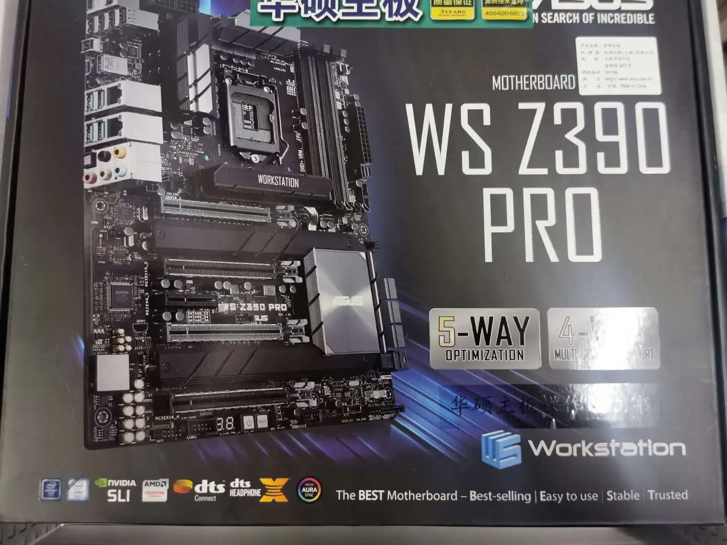 Verkauf NEUE Für ASUS WS Z390 PRO Original Mainboard Sockel LGA1151 DDR4 Z390 Desktop Motherboard