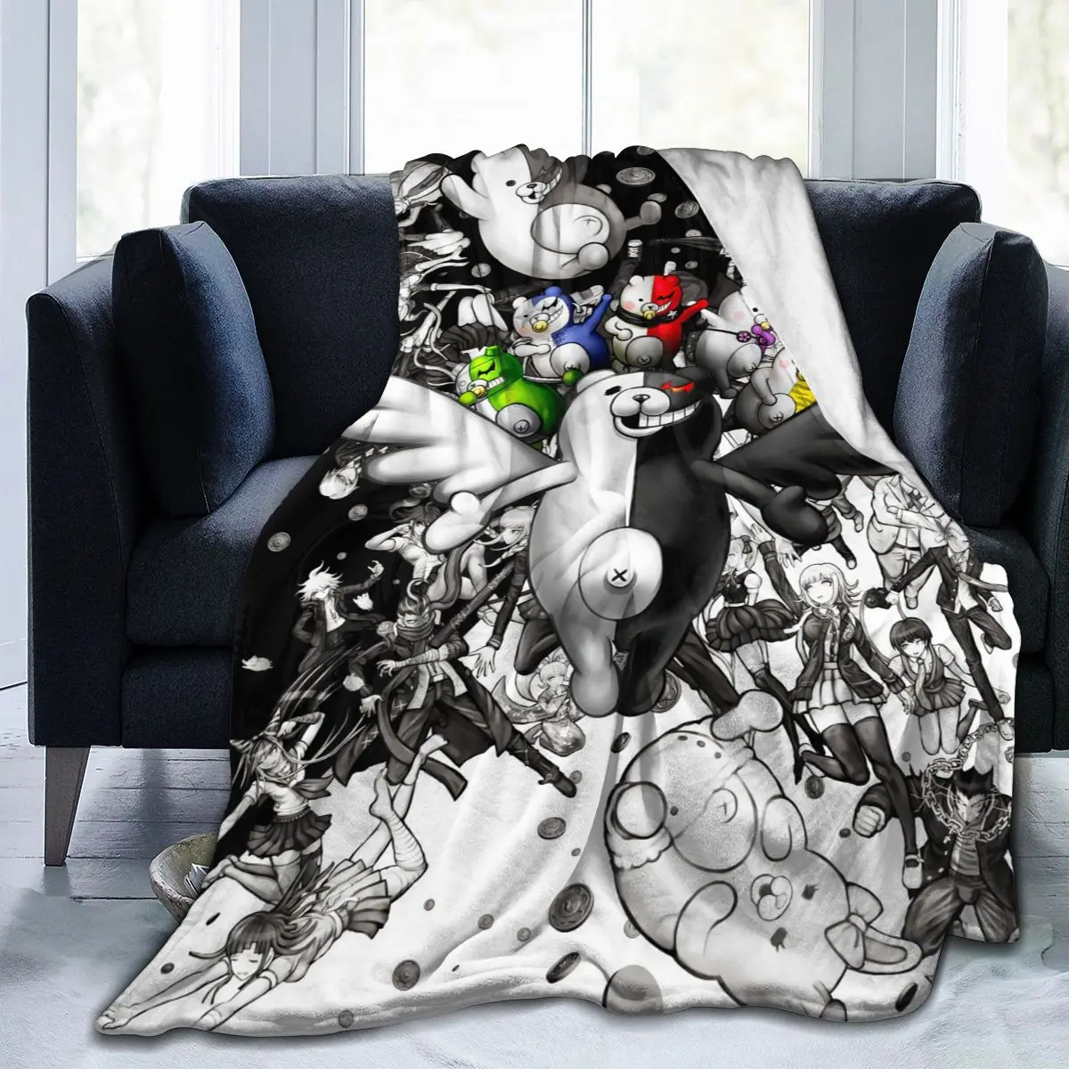 

Ультрамягкое одеяло для дивана, покрывало, мультяшное Фланелевое постельное белье, покрывало для дивана, украшение для спальни для детей и ...