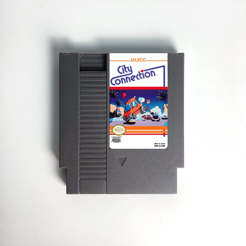 

City Connection Game Cartridge For NES Console 72 Pin