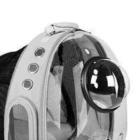 high quality astronaut portable cat travel bag breathable space capsule expandable transparent carrier pet backpack for cat dog