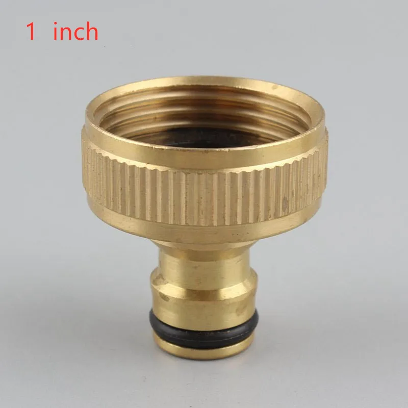 1 Медь 1/2 ''3/4'' 1 ''Резьбовой Адаптер водопроводное соединение для крана водяной пистолет мойка автомобильный разъем 16 мм разъем для садового шланга для сада - Цвет: 1