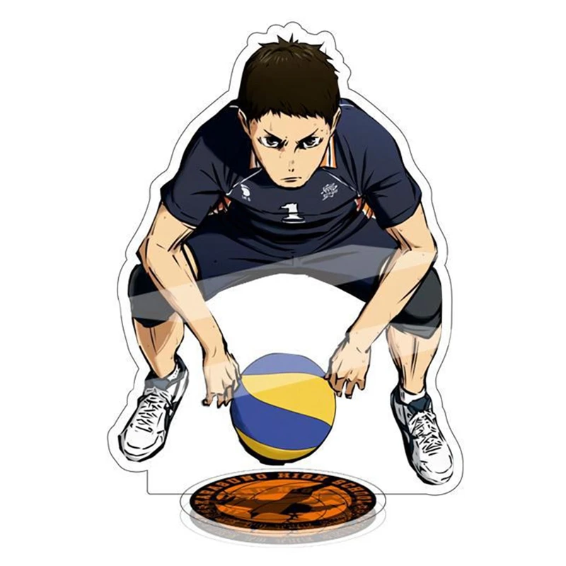 1 шт. Аниме Haikyuu! Подростковая акриловая настольная подставка для волейбола