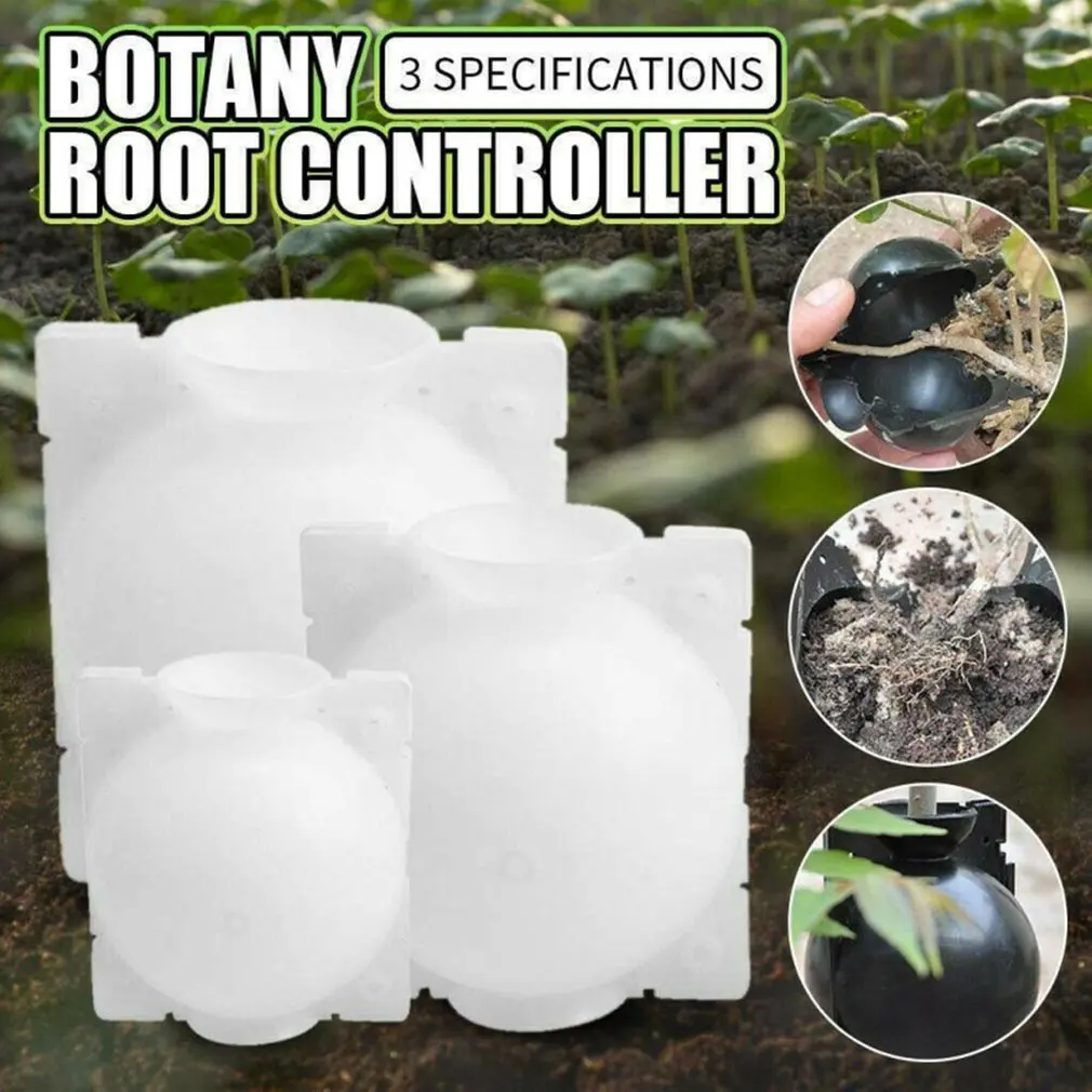 

Portable 1pcs Plant Rooting Ball Plant Root Growing Box Grafting Rooting Growing Box Breeding Case For Garden 8cm