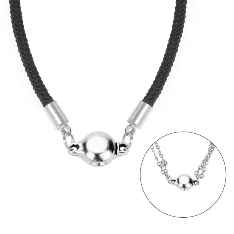 

10 Pieces Of Magnetic Necklace Connector Clasp For Bracelet Necklace End Jewelry Making Bracelet Clasp 8/10/12mm