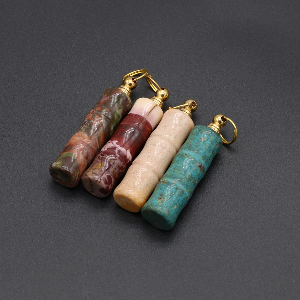 1 шт. флакон для духов из натурального камня | Украшения и аксессуары