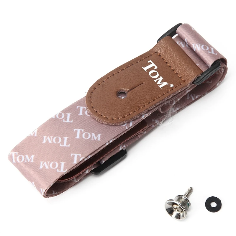 

Регулируемый Гавайский жаккардовый Плетеный укулеле ремень на плечо с гвоздями и накладками на хвост