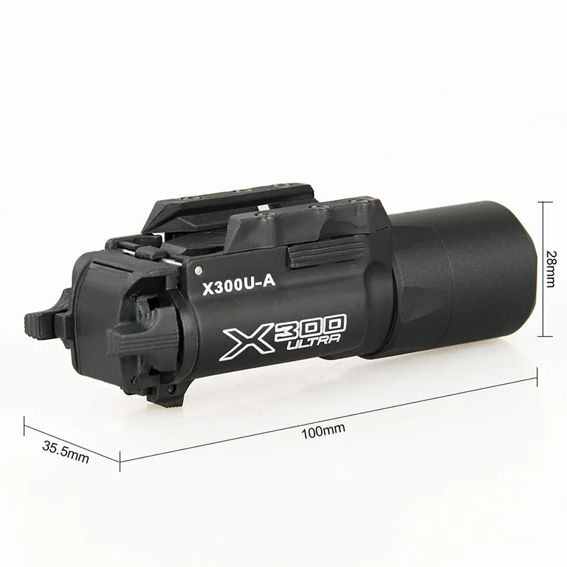 Фонарик для охотничьего оружия фонарь использования на шлеме X300U хороший предмет