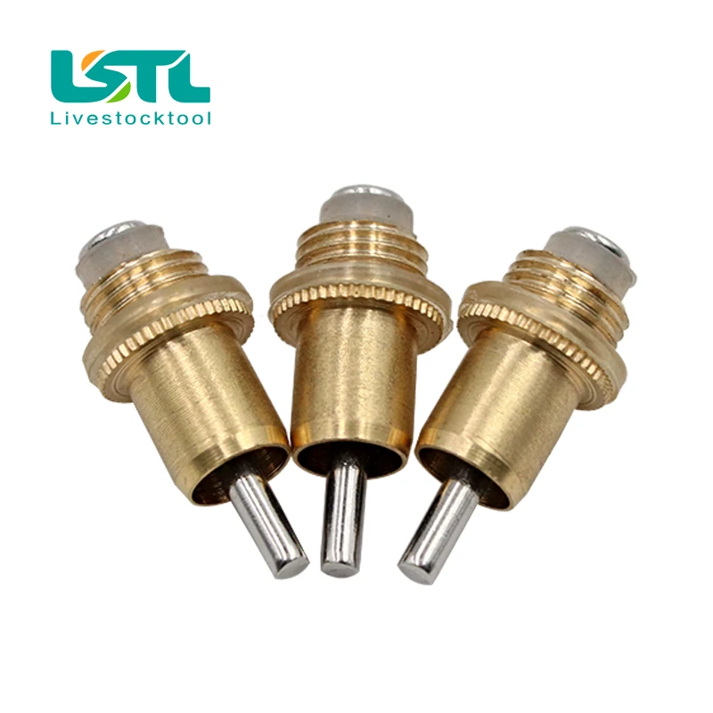 20 шт. медные автоматические соски для поилки кроликов цыплят