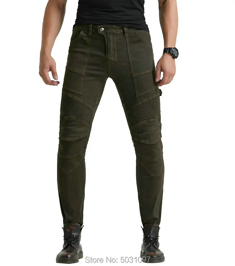 Коричневые мотоциклетные штаны Volero для верховой езды байкерские повседневные