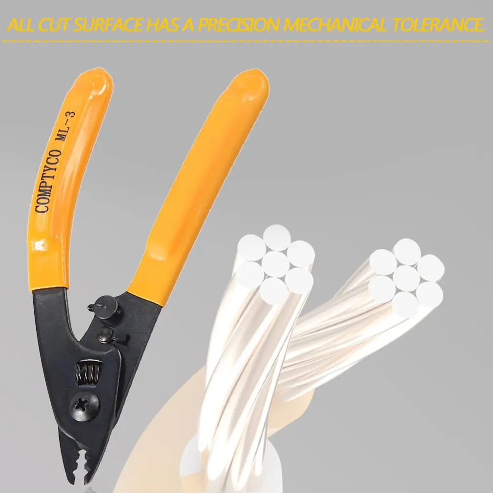 

Practical CFS-3 Three-port Fibre Stripper CFS-3 Fiber Stripping Pliers / Wire Strippers Three Hole Stripper Plier for Miller