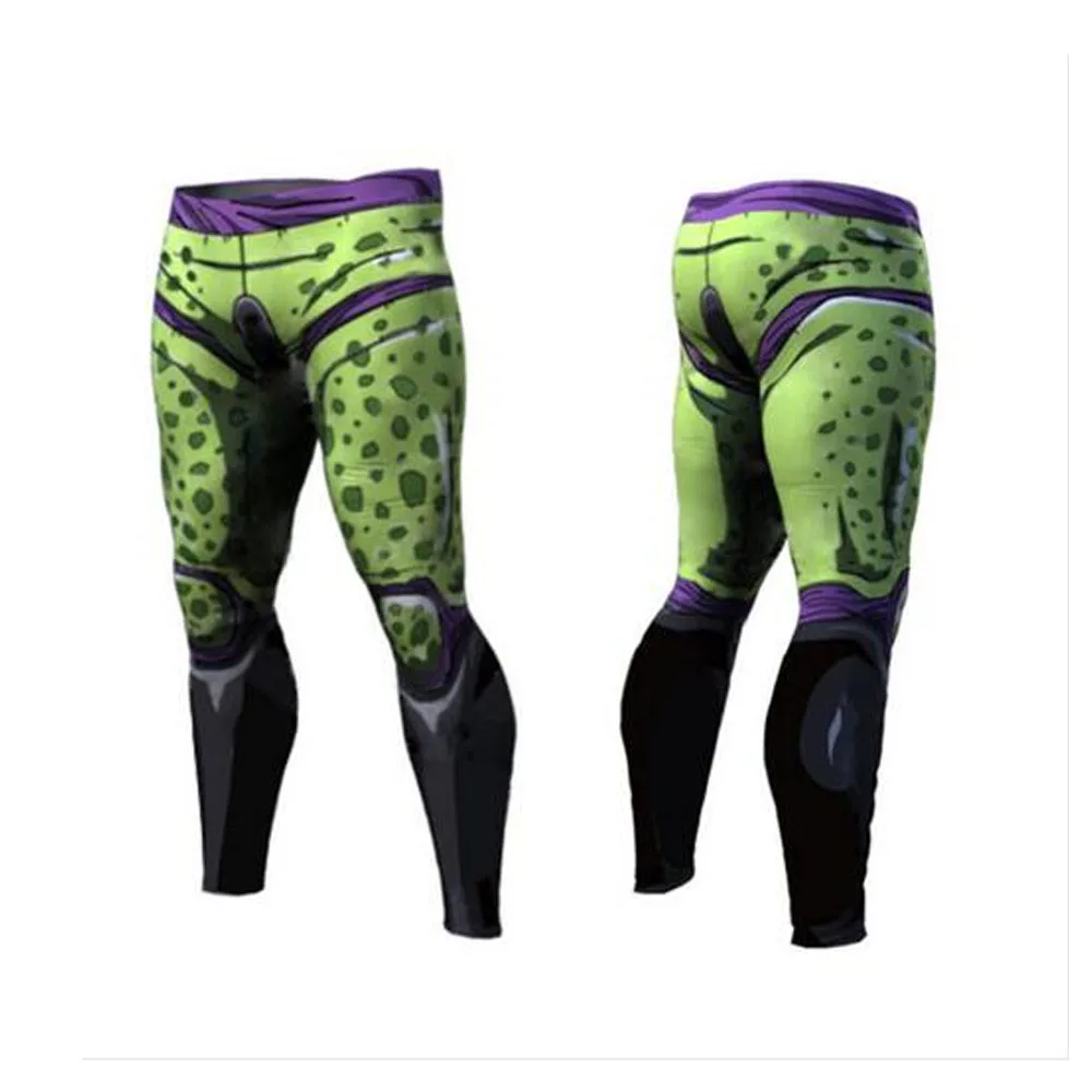 Men Compression Tight Leggings Running Sports Male Gym Fitness Jogging Pants Quick Dry Trousers Workout Training Yoga Bottoms