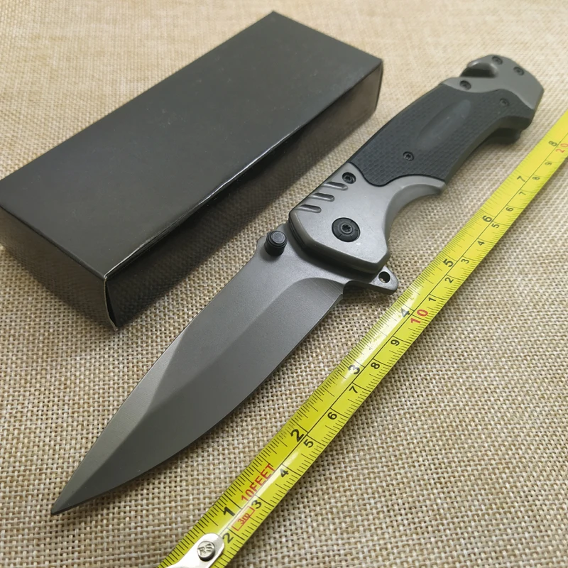 

Качественный охотничий складной нож 7cr15 со стальным лезвием, карманные ножи с рукояткой G10 для кемпинга и выживания, боевой тактический нож ...