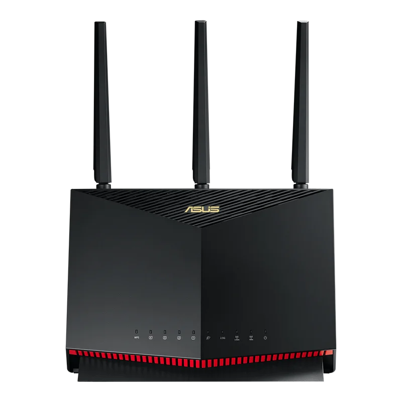 Игровой роутер ASUS ROG RT-AX86U AX5700 5700 Мбит/с двухдиапазонный WiFi 6 802.11ax до 2500 кв. футов и 35